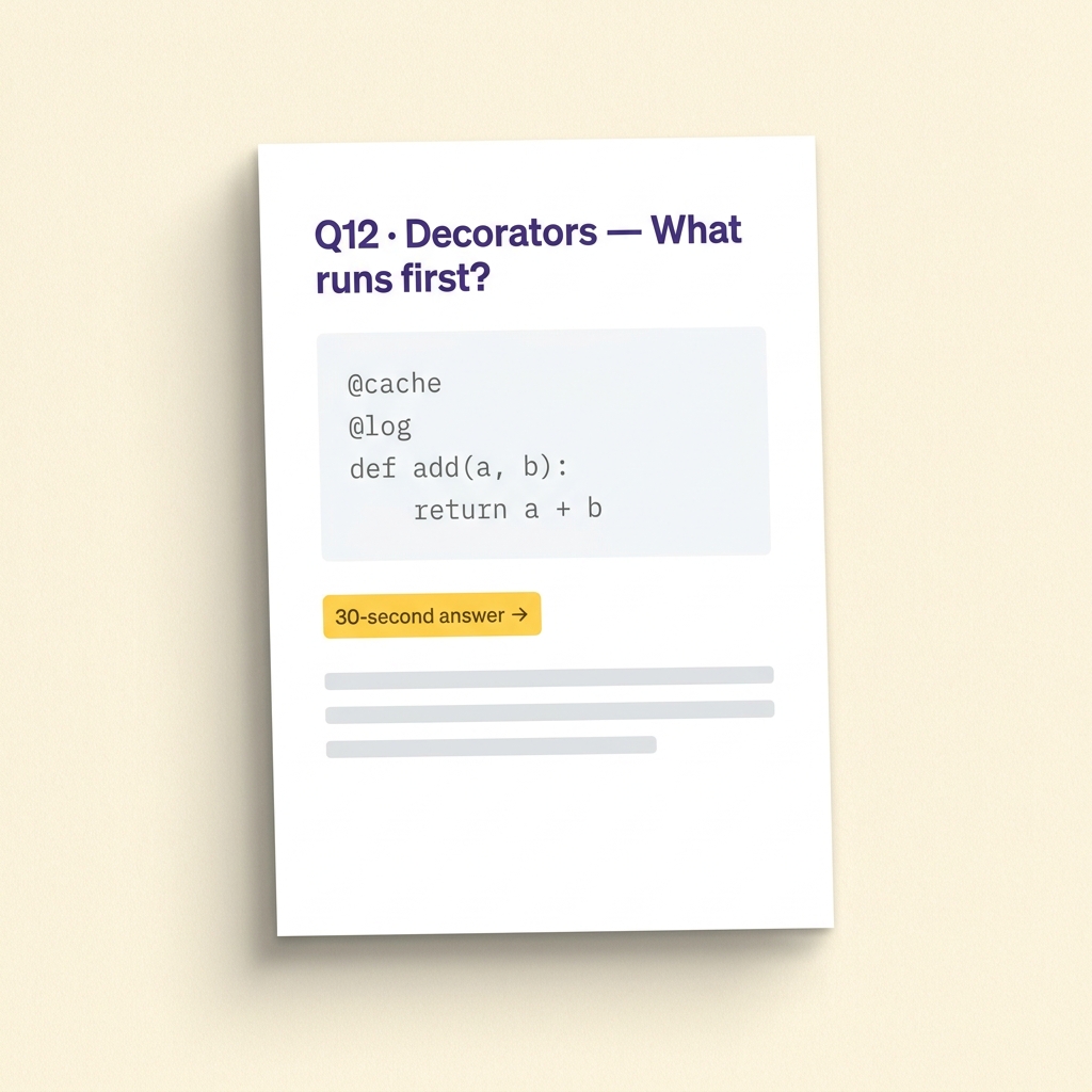 Python decorators question