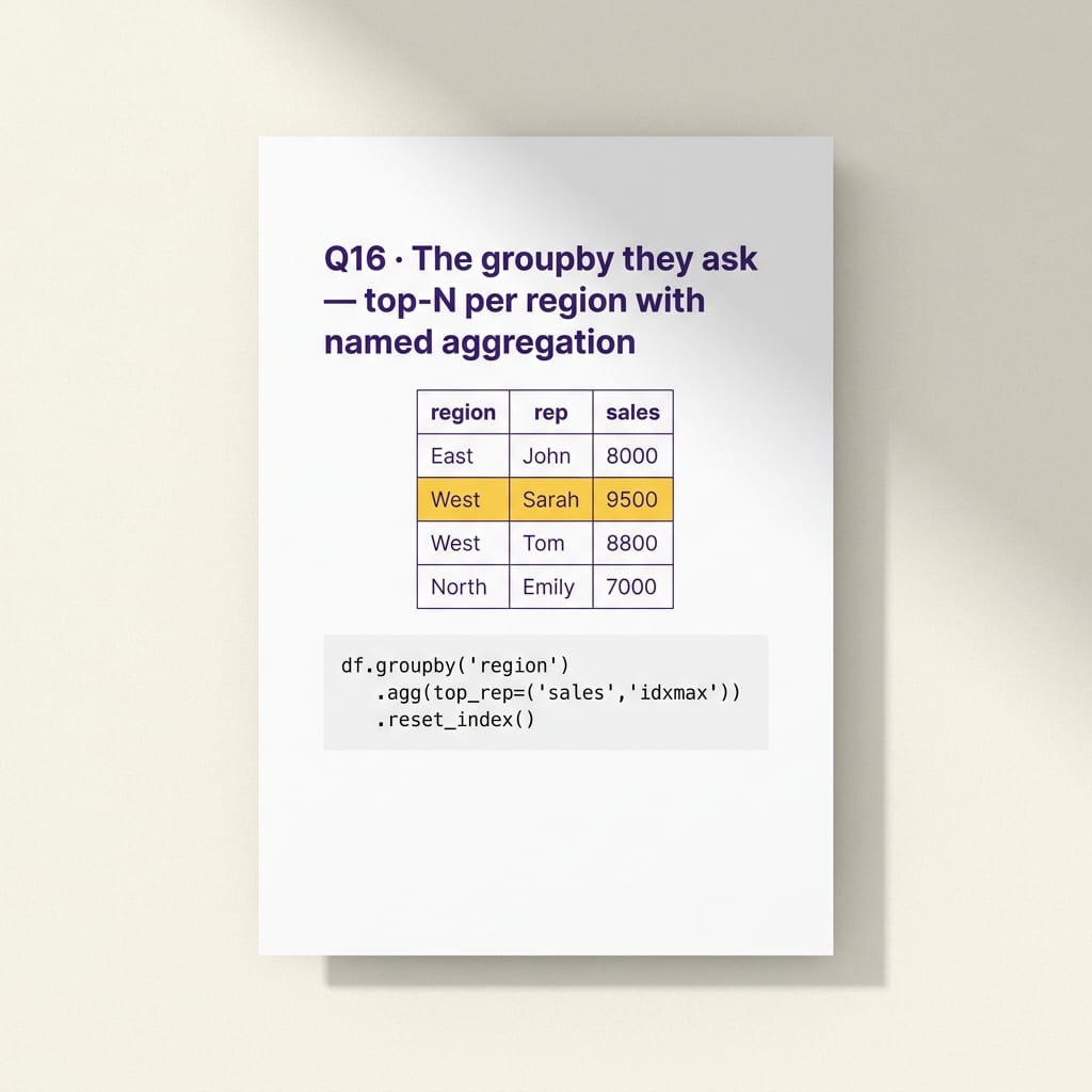 pandas groupby scenario question