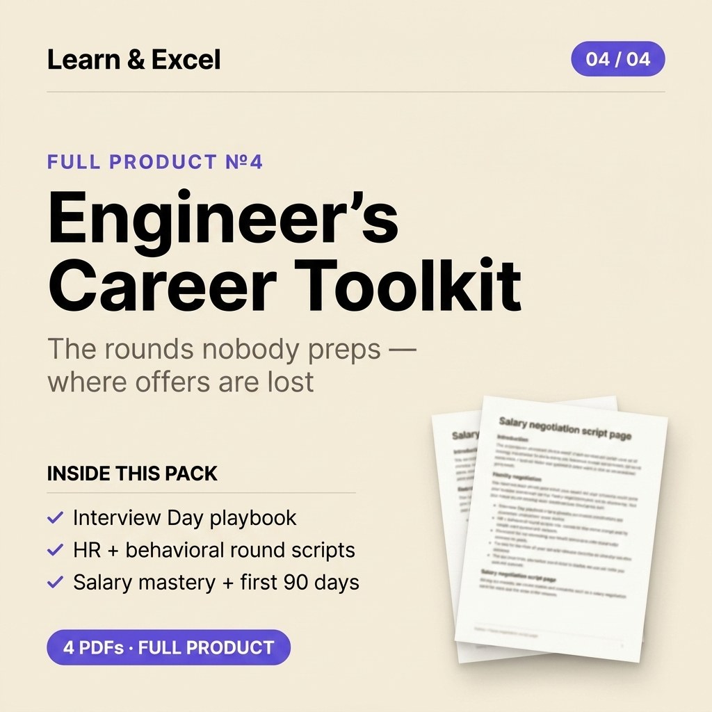 The Engineer's Career Toolkit
