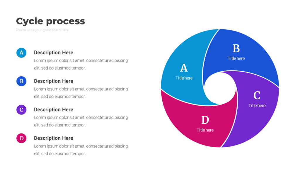 Animated infographic template 1