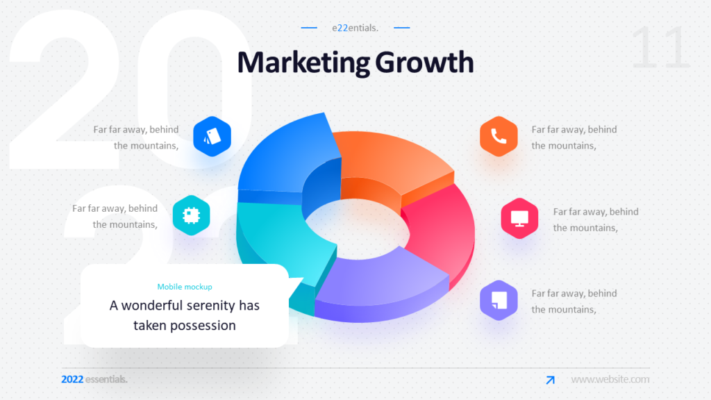 Animated infographic template 5